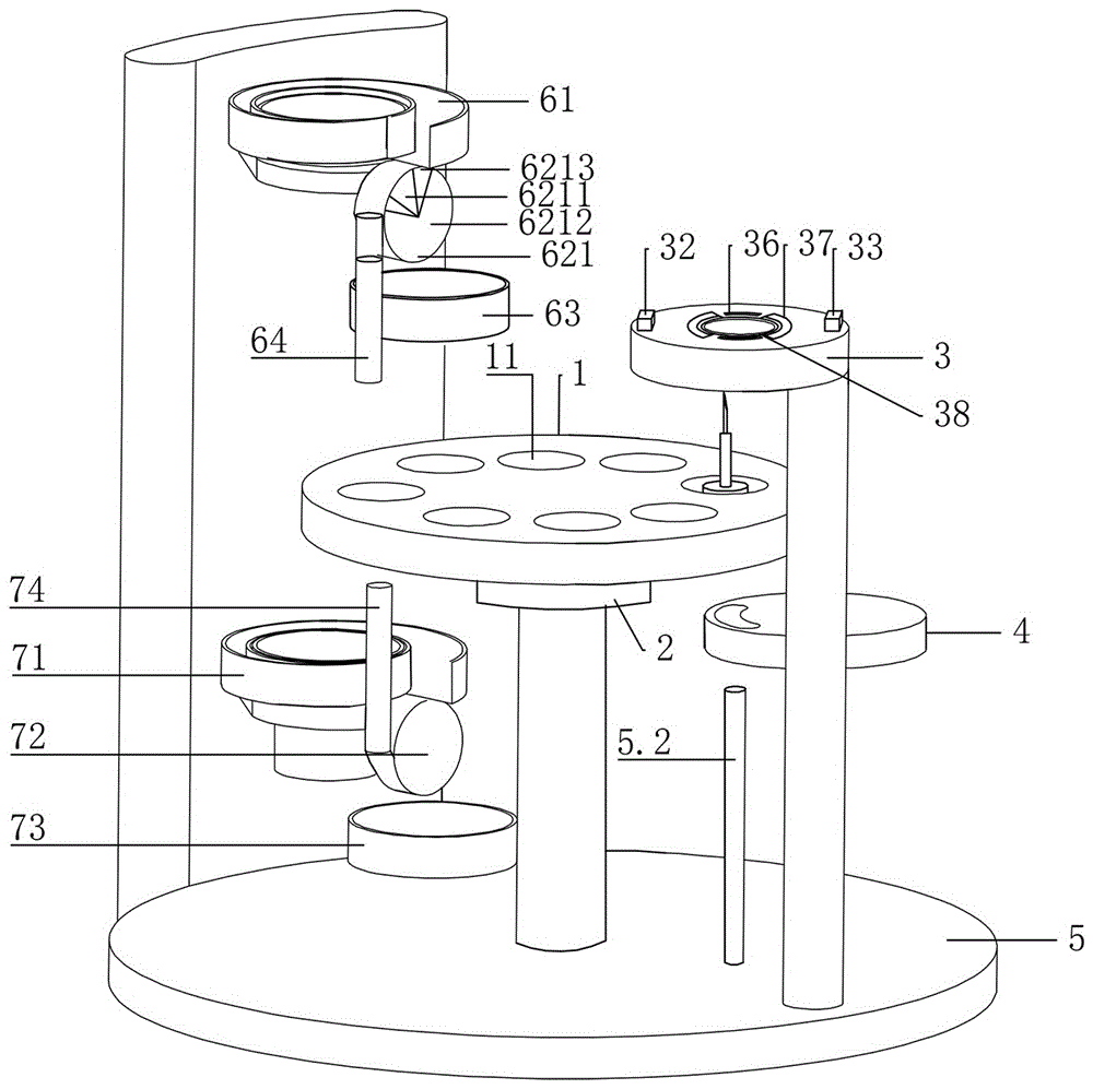 Control system for blood taking needle assembly machine