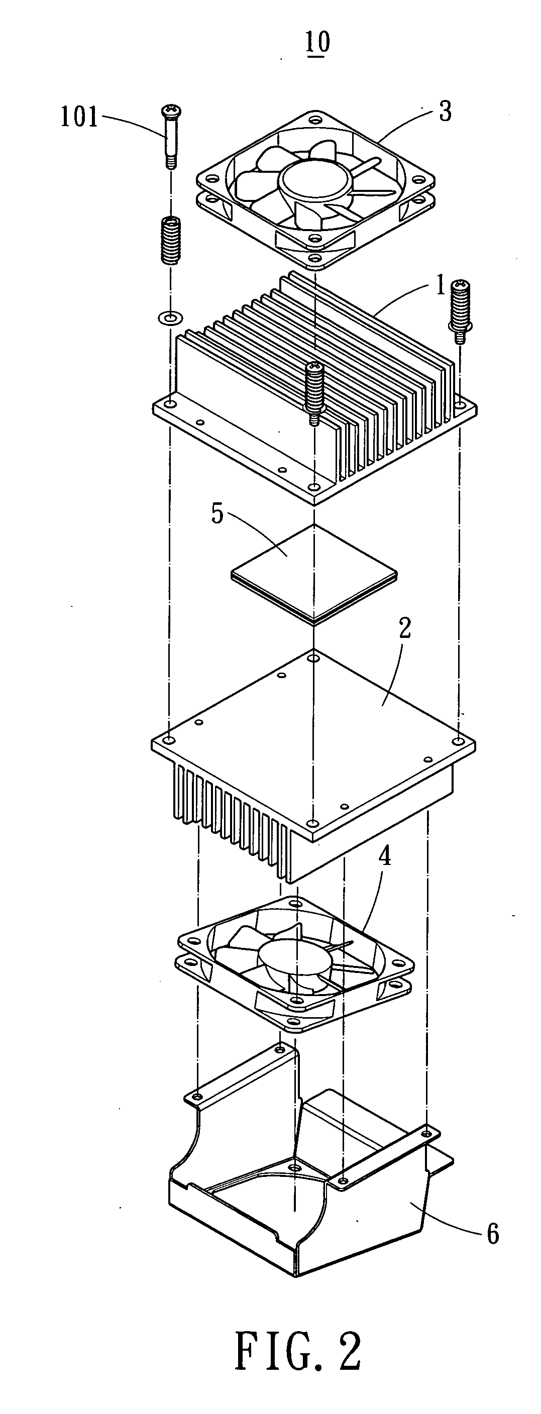 Air conditioning heat dissipation system