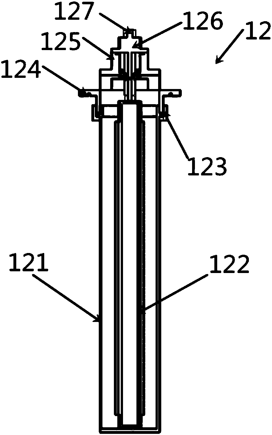 Diamond-like carbon coating preparation device with resultant field and application of device