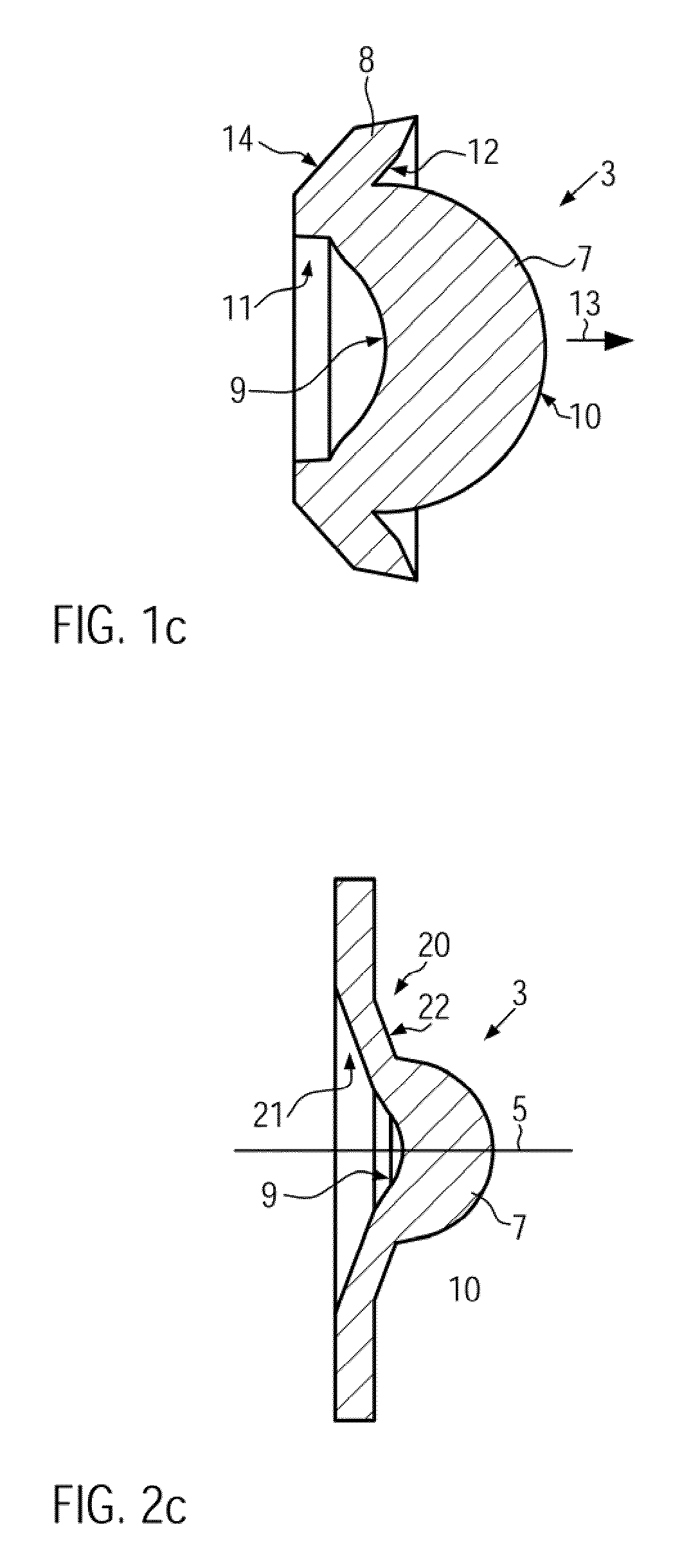 Lighting Device with Variable Angle of Emission