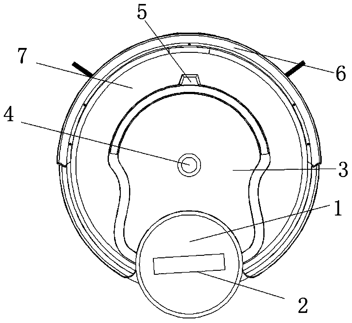 Self-water-supply type dehumidification and purification integrated cleaning device