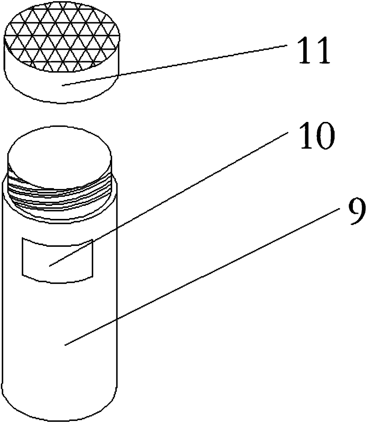 Agricultural seed storage device