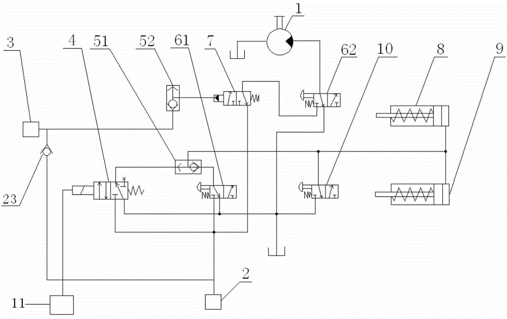 Control device for diesel single-rail crane