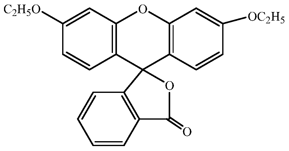 A kind of preparation method of 3,6-diethoxyfluorane yellow thermosensitive dye
