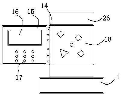 Data sorting device for information measurement and control with stored records