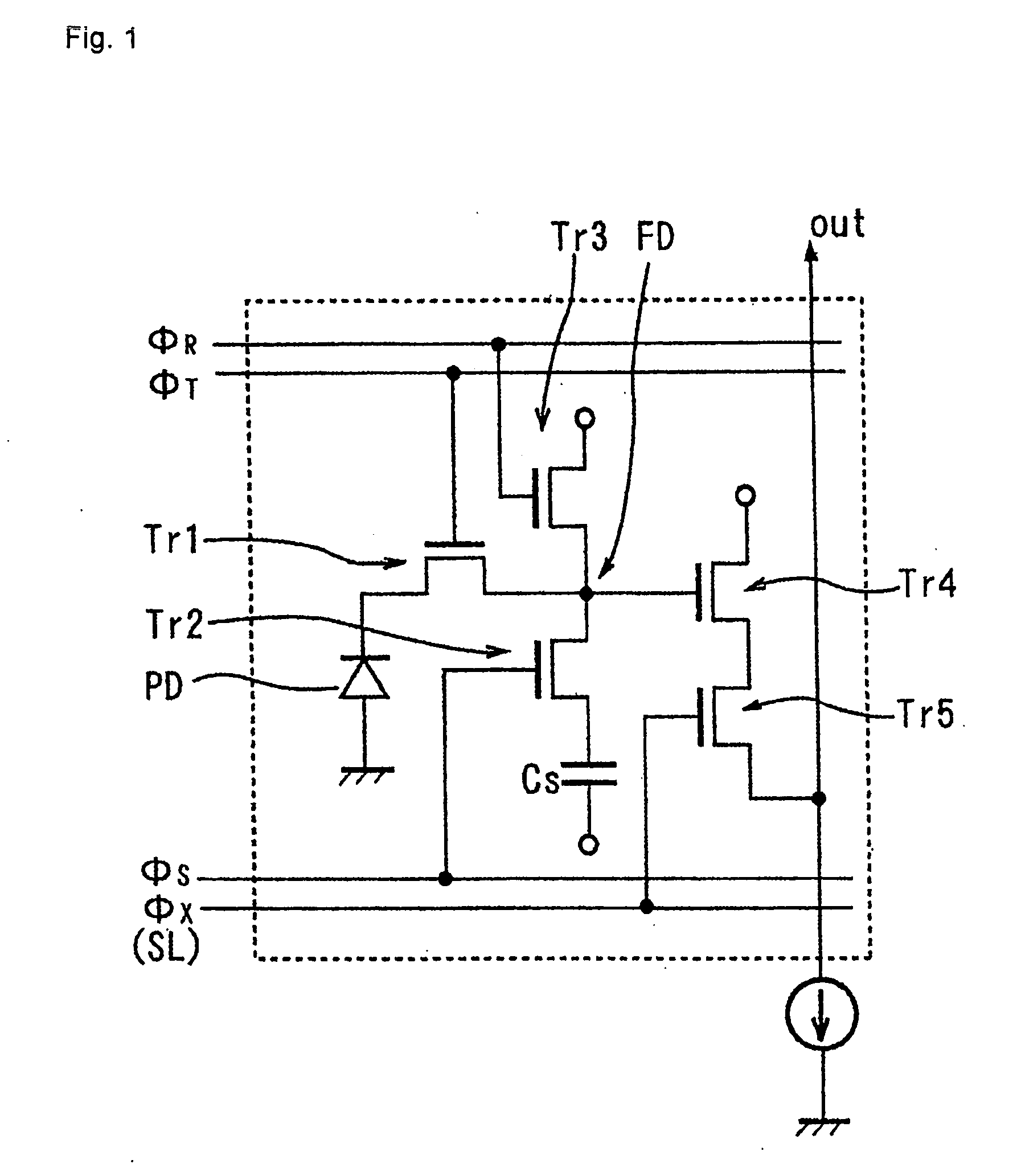 Solid-state imaging device, line sensor and optical sensor and method of operating solid-state imaging device