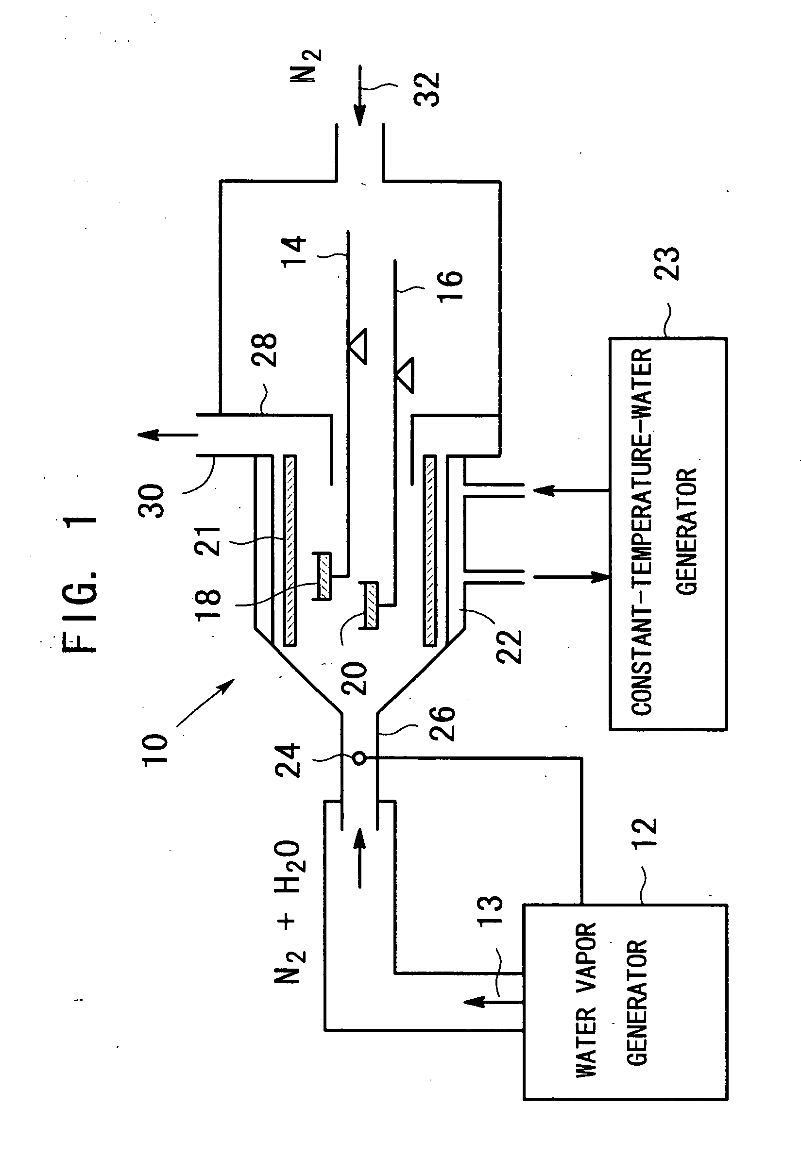 Apparatus for producing metal oxide