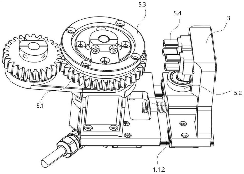 Using method of rail hanging robot