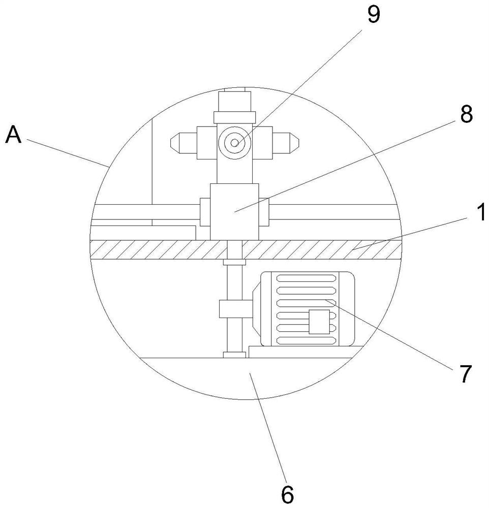 Tunnel fire-fighting device