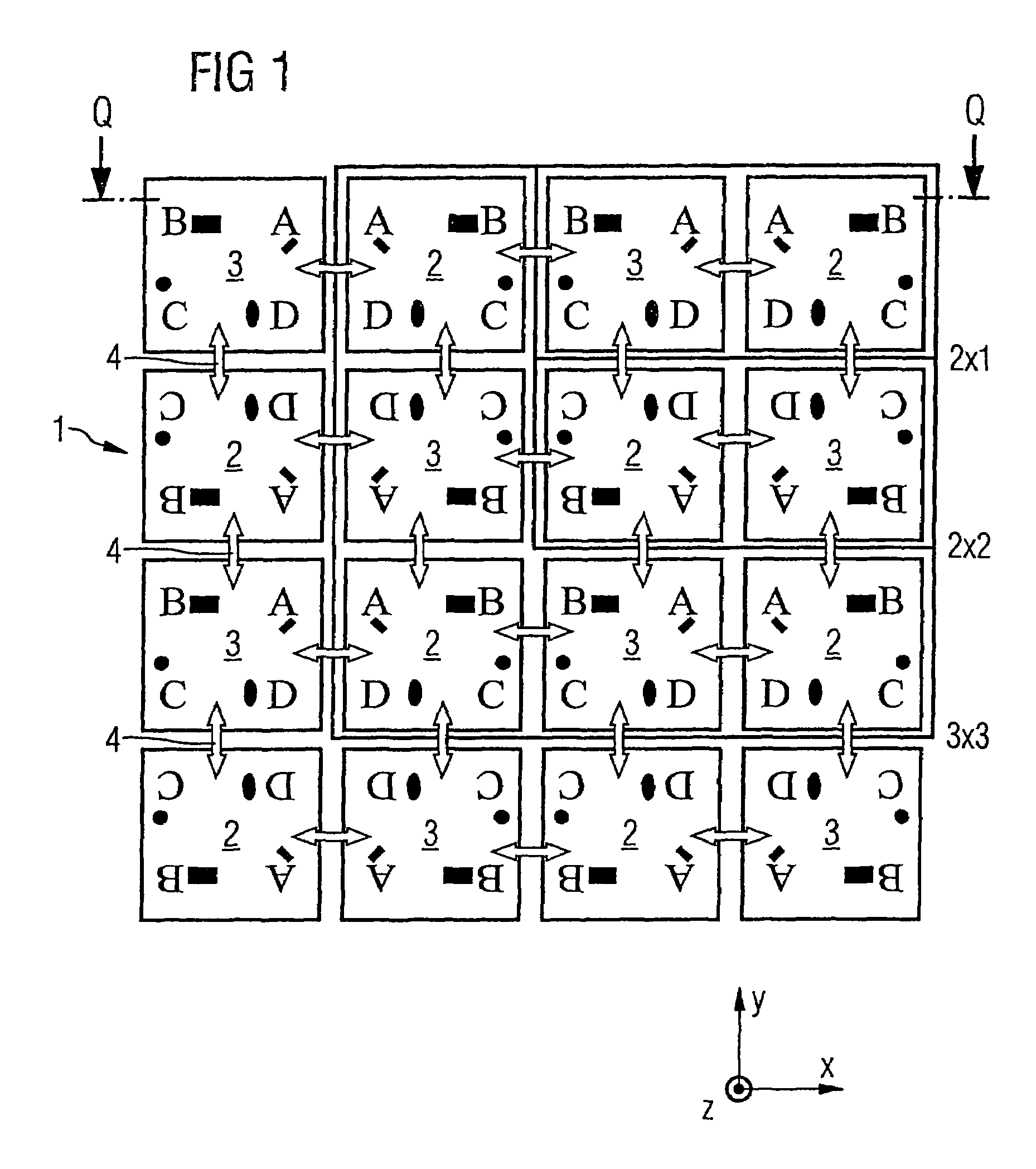 Multichip module including a plurality of semiconductor chips, and printed circuit board including a plurality of components