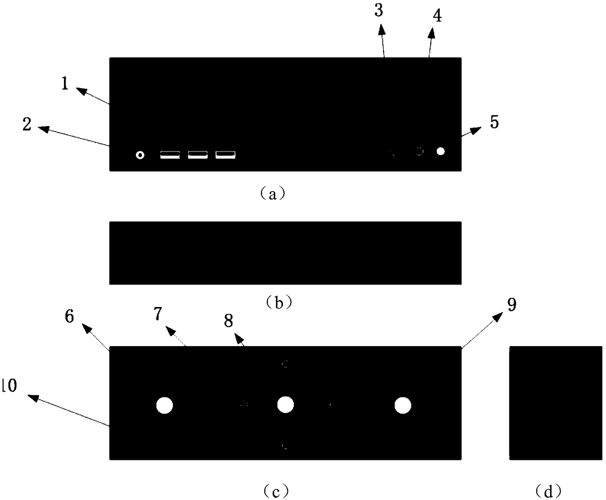 Ranging device combining solid-state area-array laser radar and two CCD camera