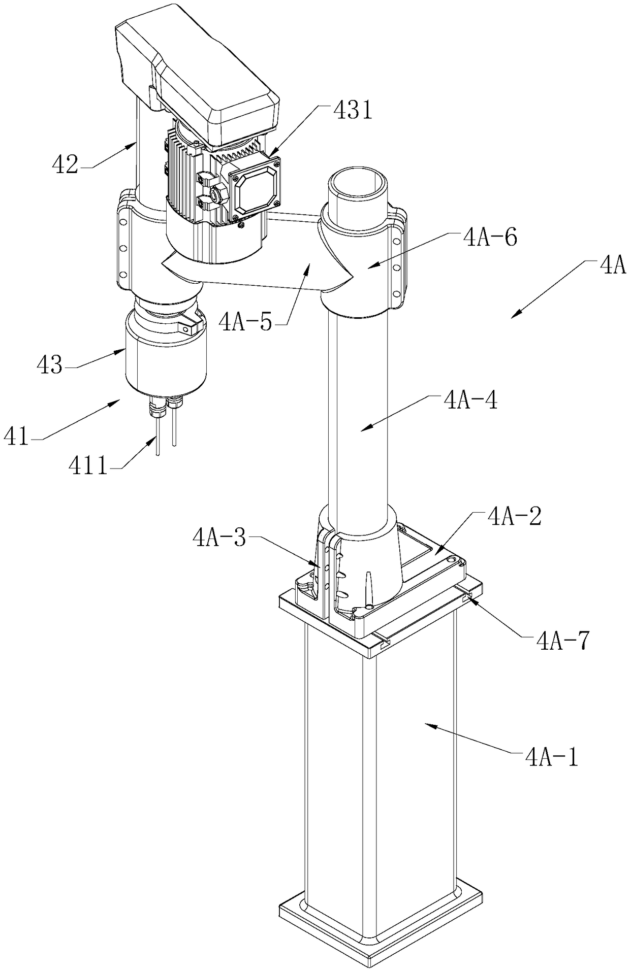 Automatic boring and milling tapping compound machine