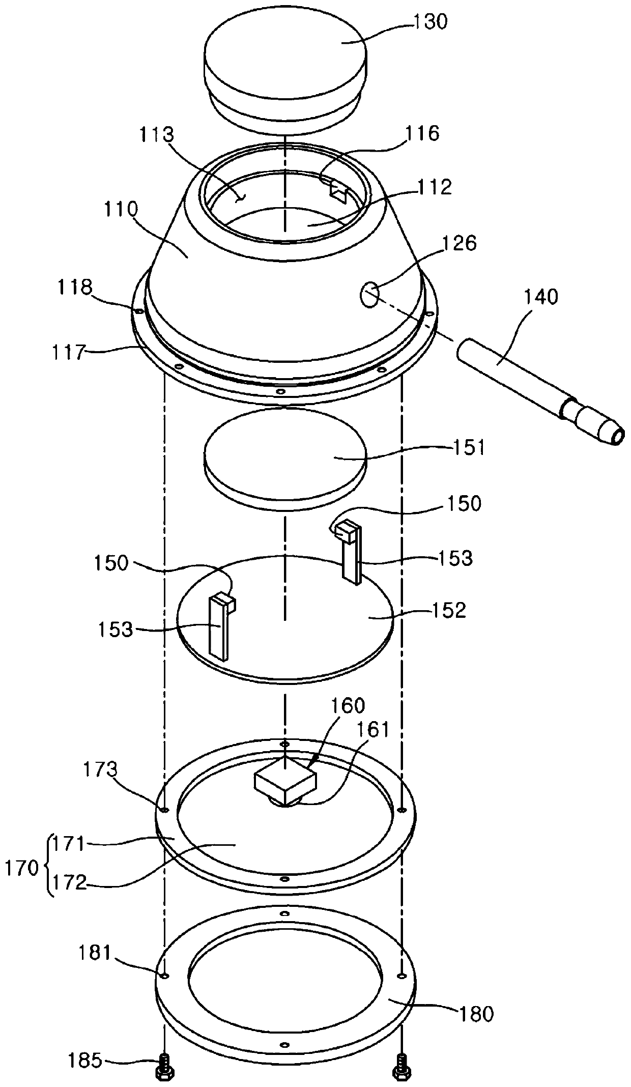 Subcutaneous vein access port and medicine injection device having same