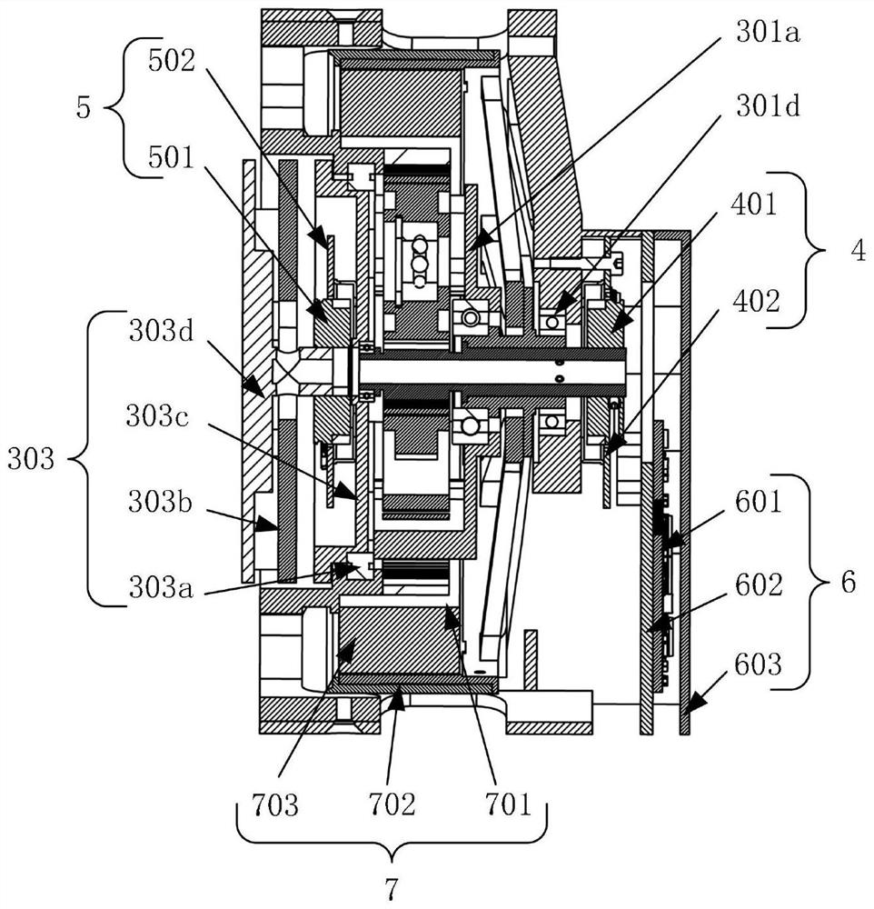Compact variable stiffness joint module with flexible element