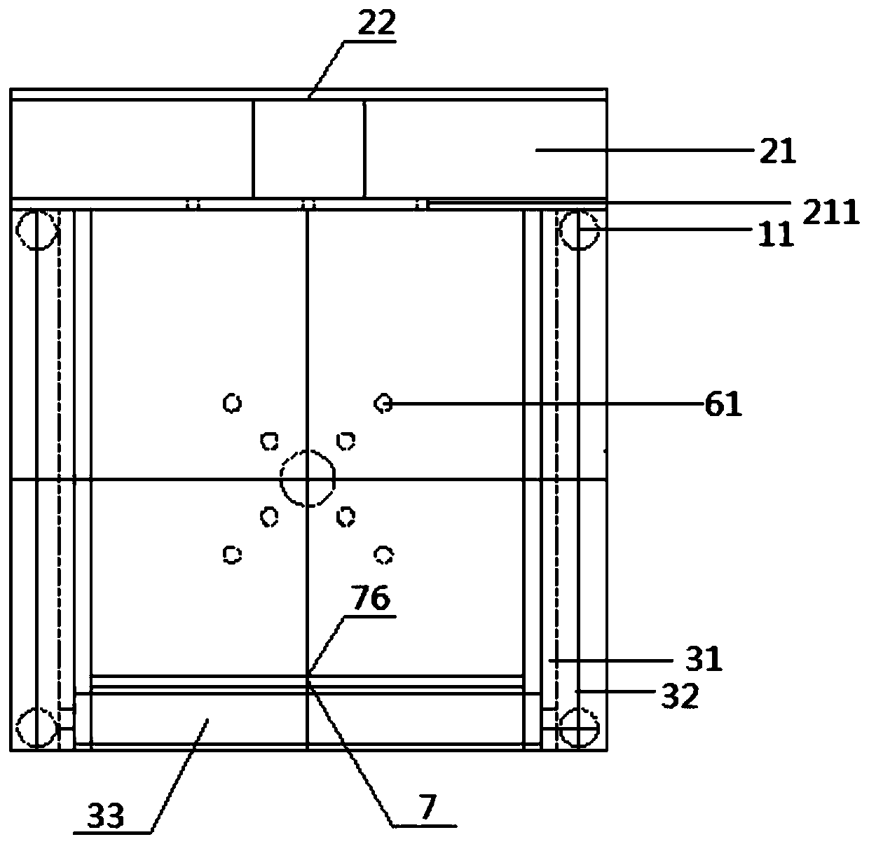 Cutting and polishing integrated device for standard test block of stratified soft rock and use method