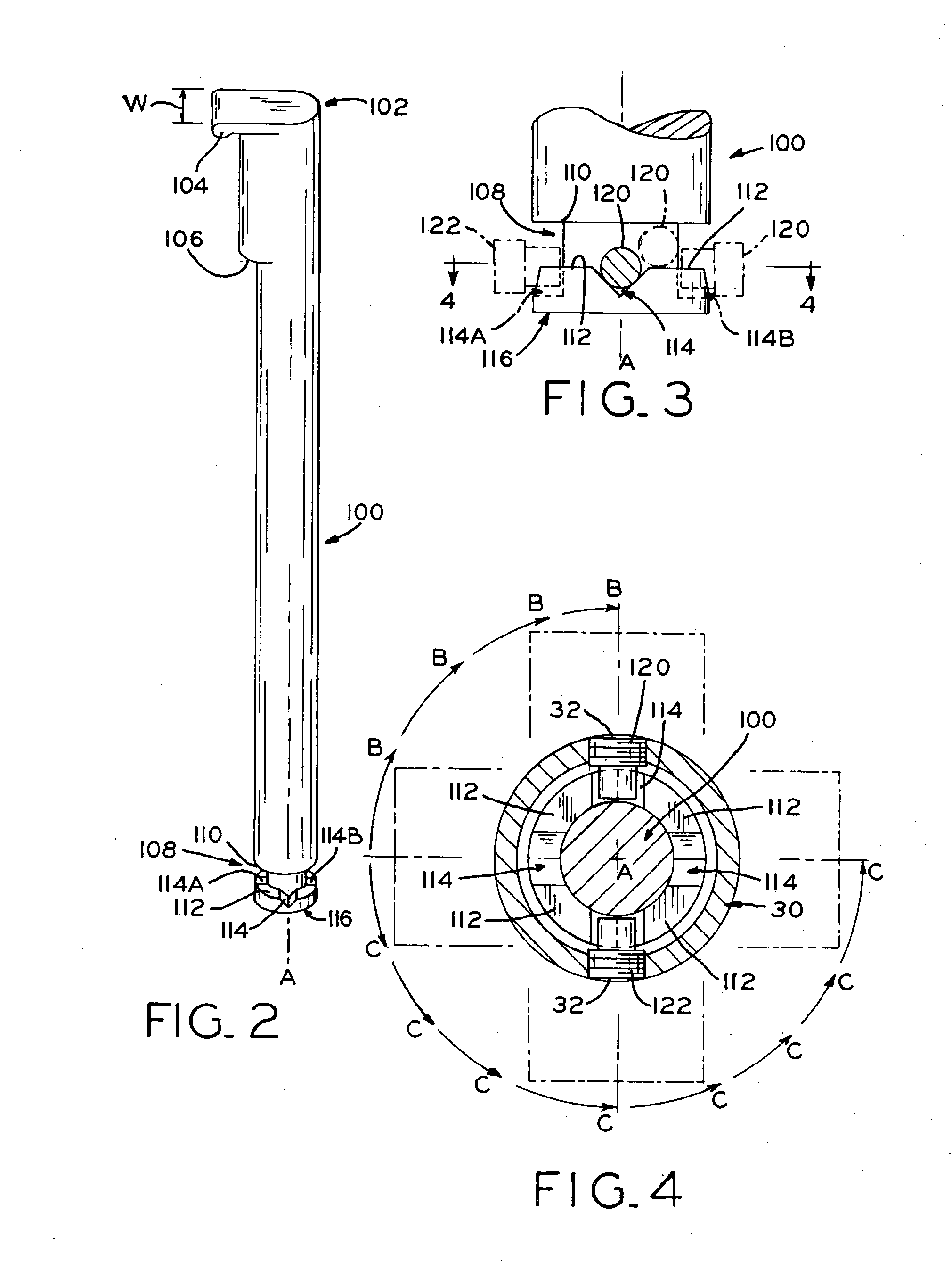 Femoral component instrument