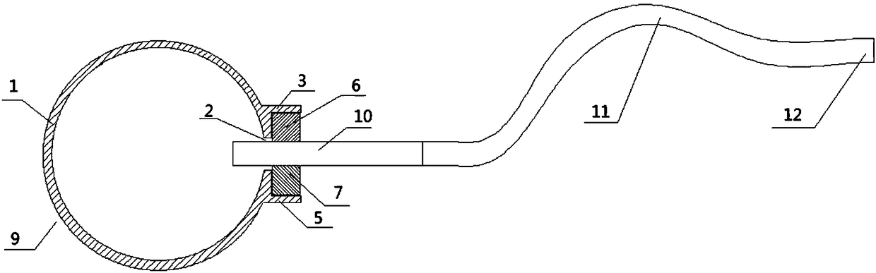 Gas supply pipeline