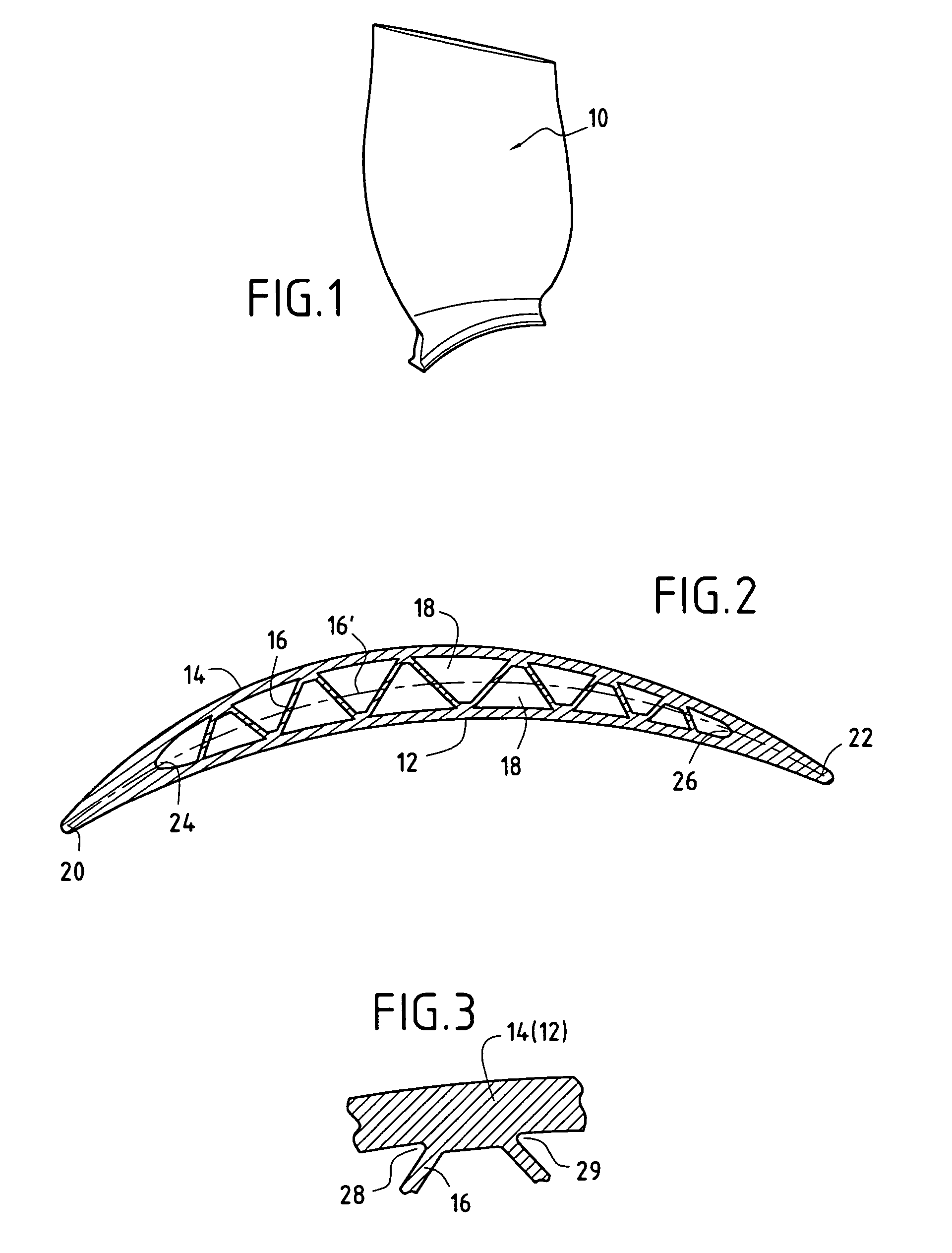 Method of fabricating a hollow mechanical part by diffusion welding and superplastic forming