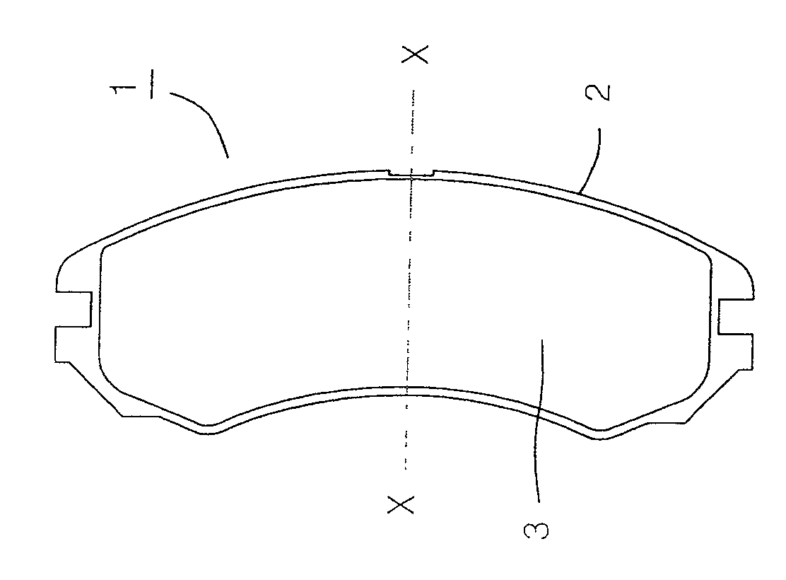 Apparatus for grinding friction material of brake pad