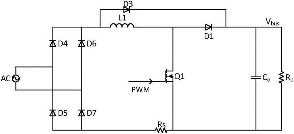 BOOST PFC convertor starting output voltage anti-overshoot digital control method