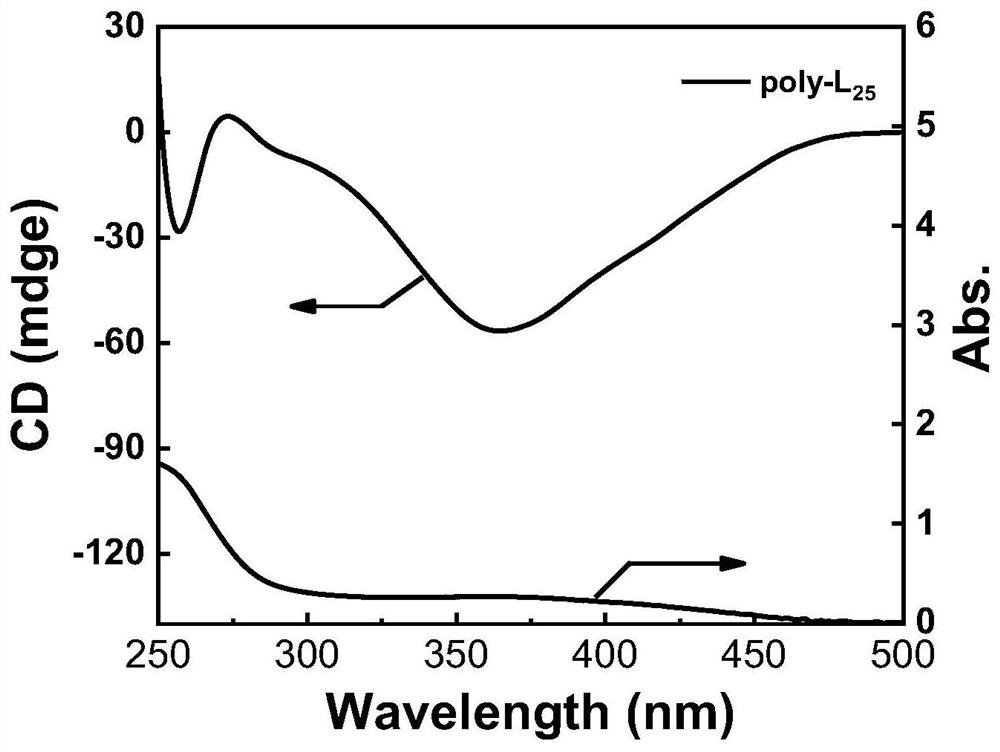 Janus type star-shaped polymer with circular polarization fluorescence