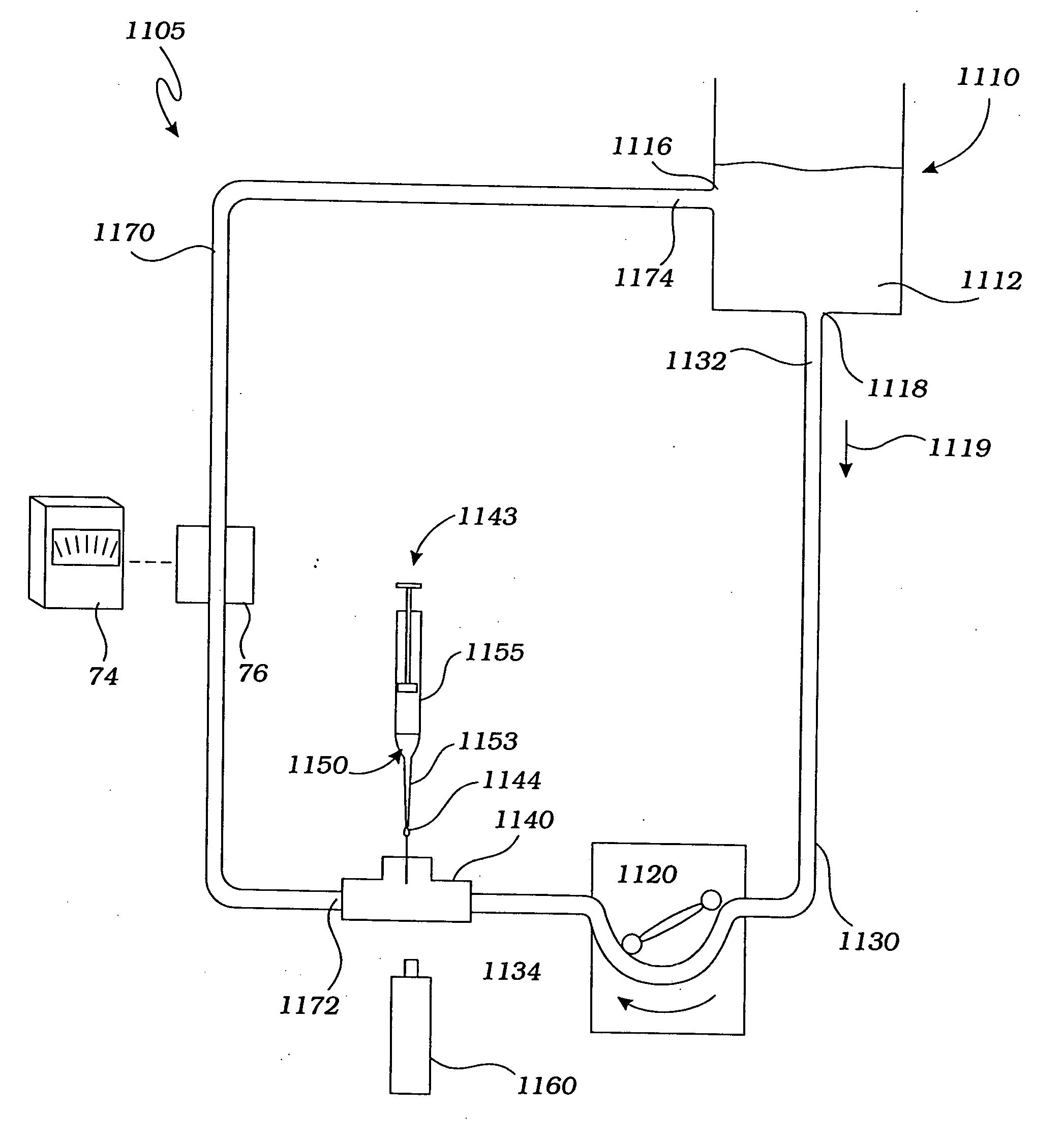 Bubble detector and method of evaluation or calibration thereof