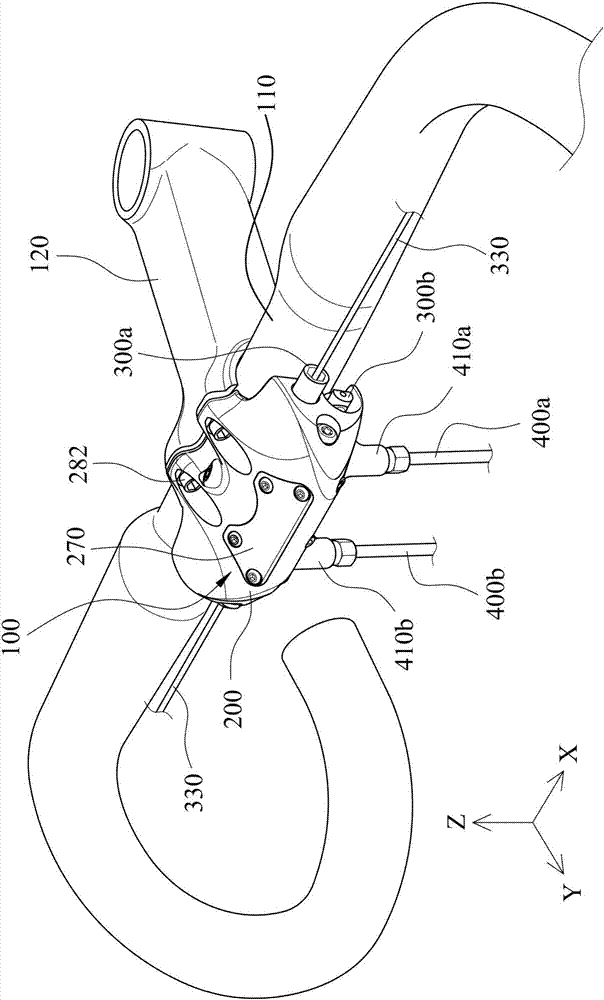 Hydraulic disc brake device for a bicycle