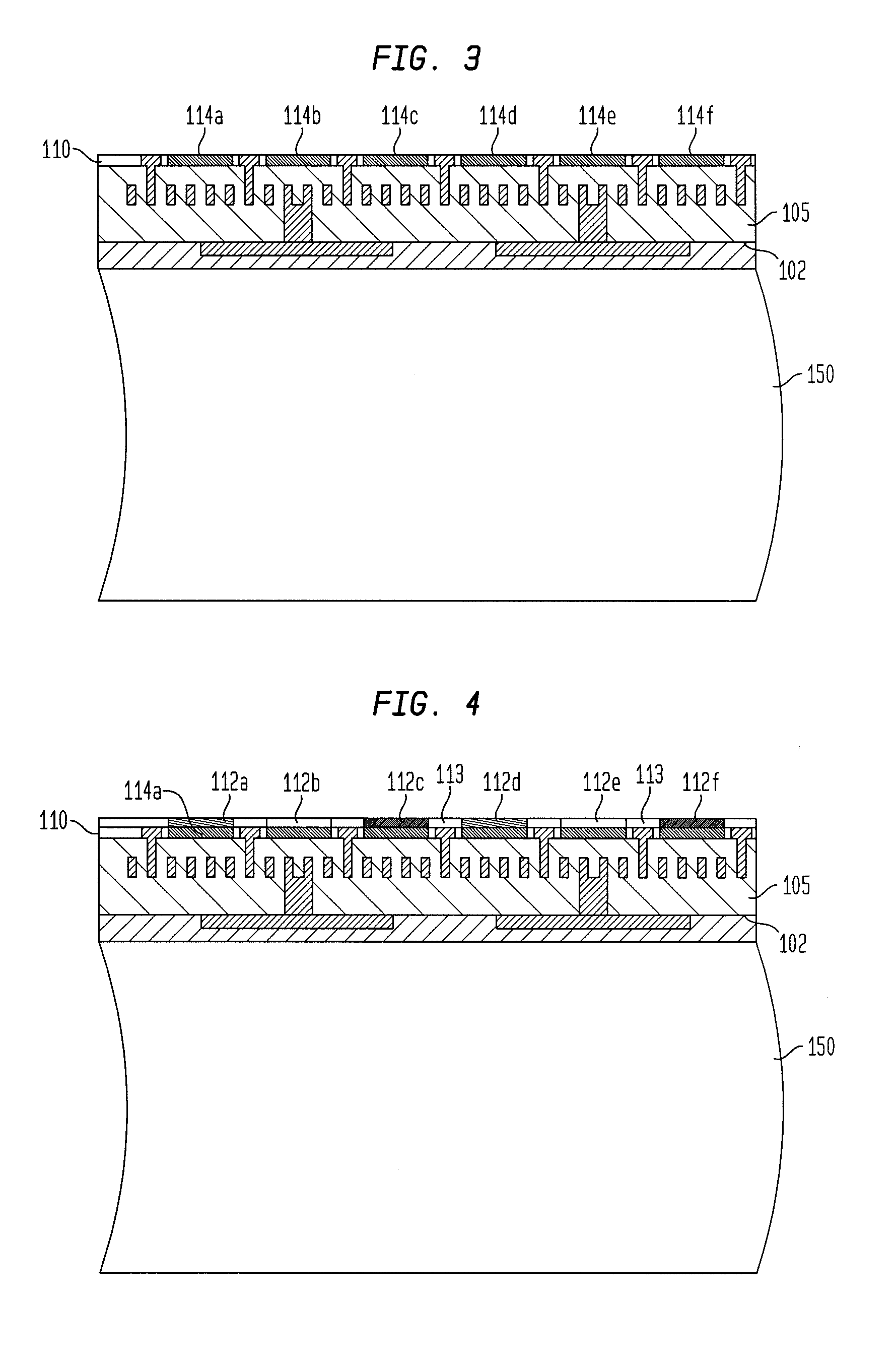 BSI image sensor package with variable light transmission for even reception of different wavelengths