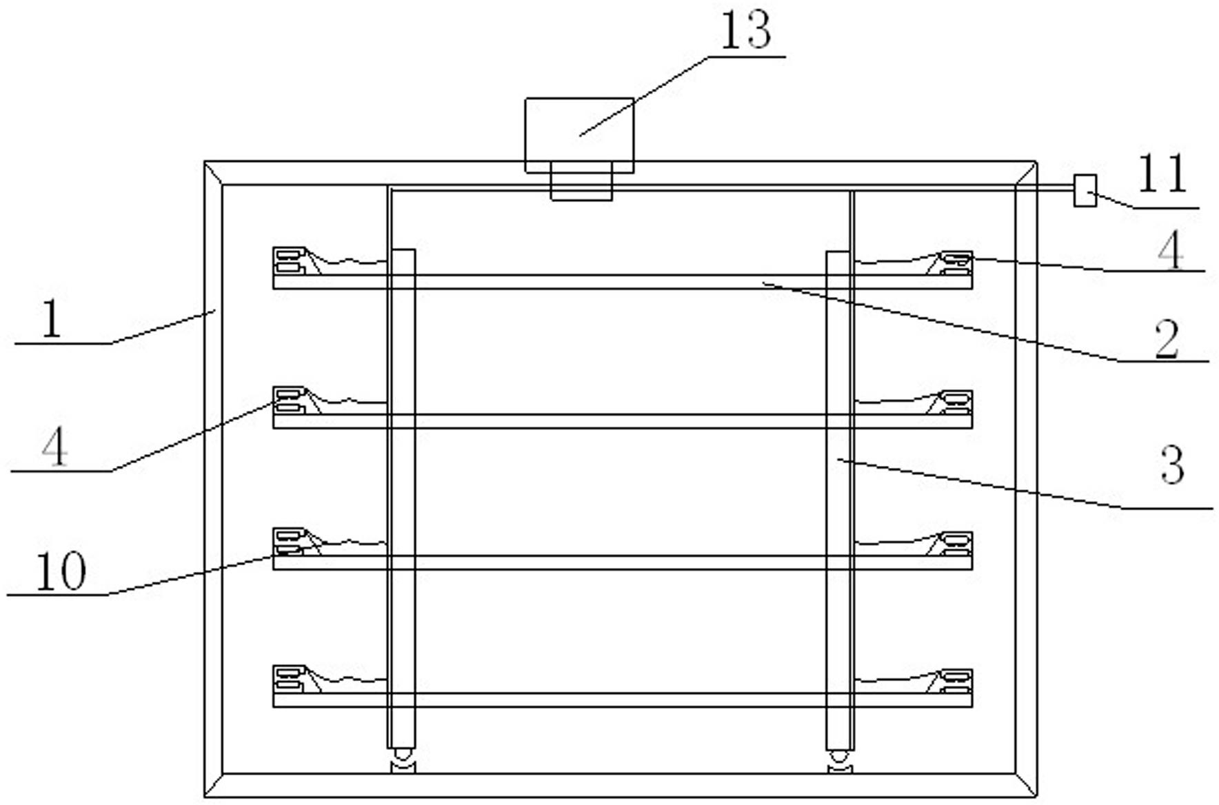 Vacuum heat insulation panel air pressure sealing machine and sealing process for sealing vacuum heat insulation panel utilizing same