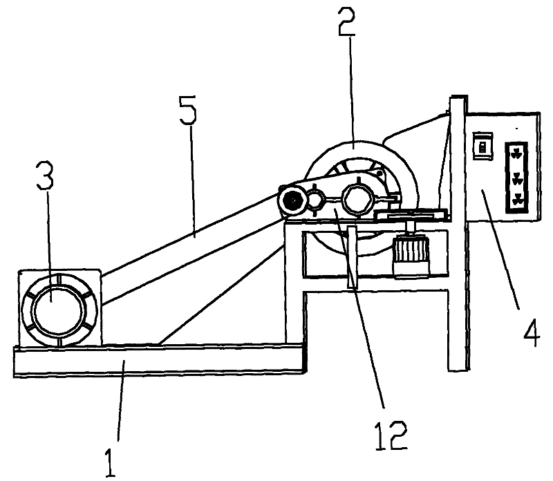 Pullout device for steel wire drawing die