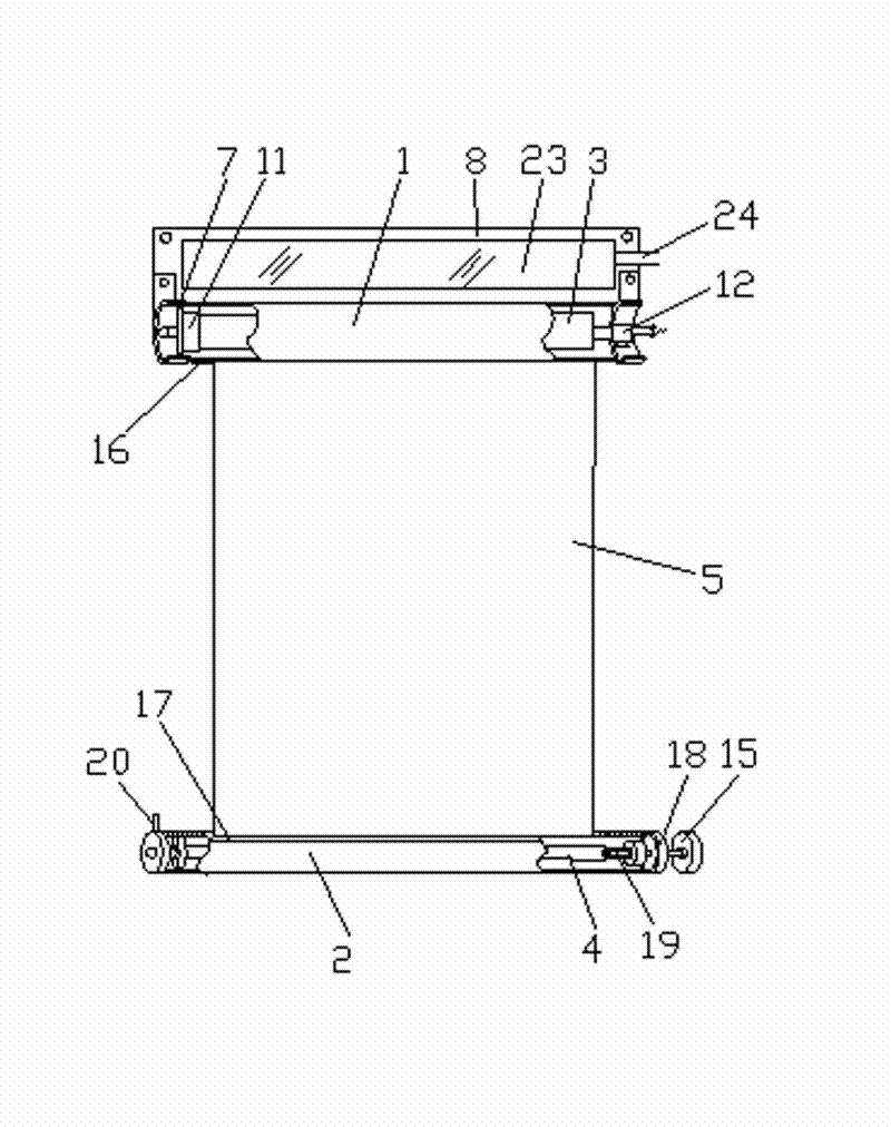 Multi-functional double-cylinder type liquid crystal display and remote control recording display system