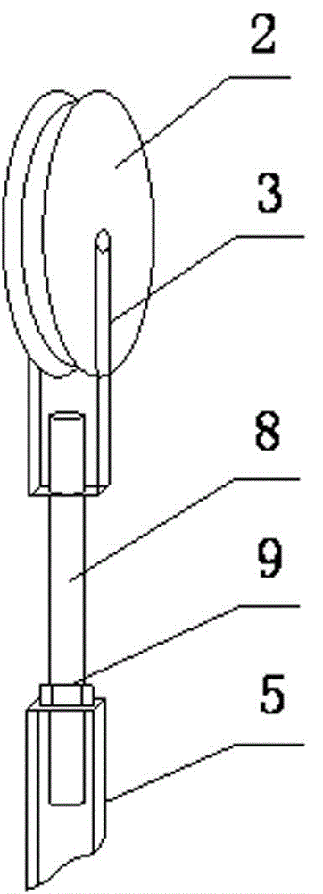 Pay-off guide device for power