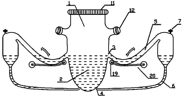 Peristaltic circulating bioreactor and culture solution circulating method thereof