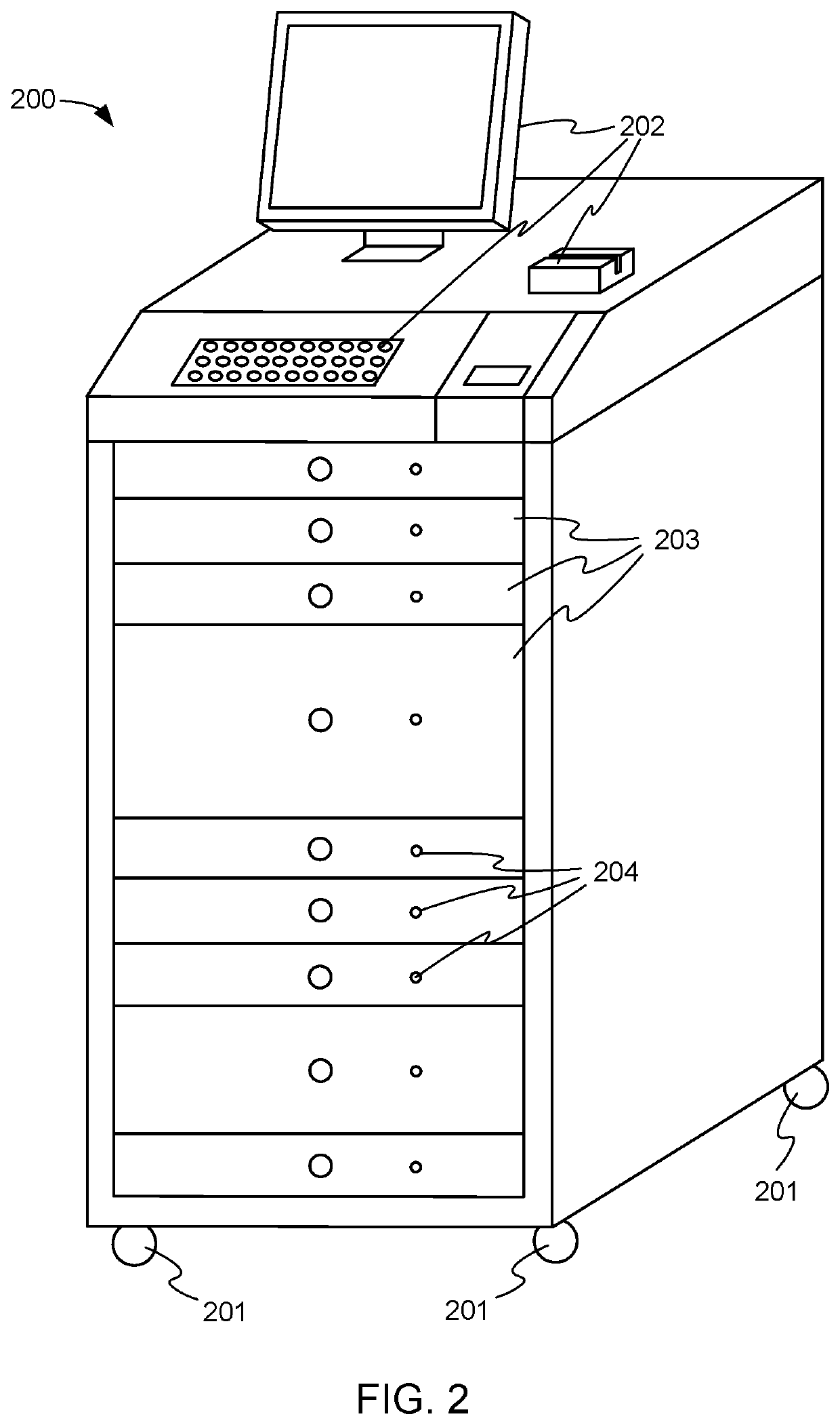 Temperature controlled dispense drawer