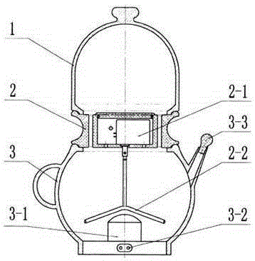 Efficient and environment-friendly traditional Chinese medicine pot