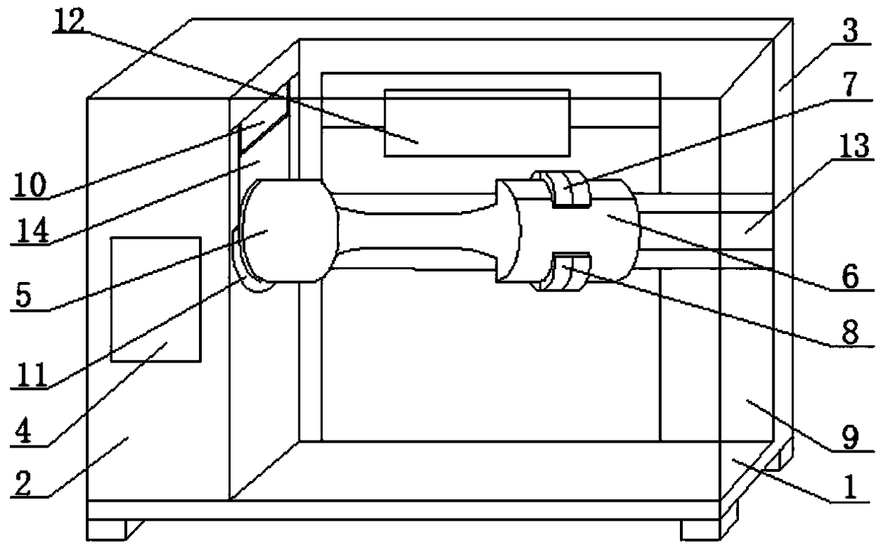 Device for testing cohesiveness of asphalt binder