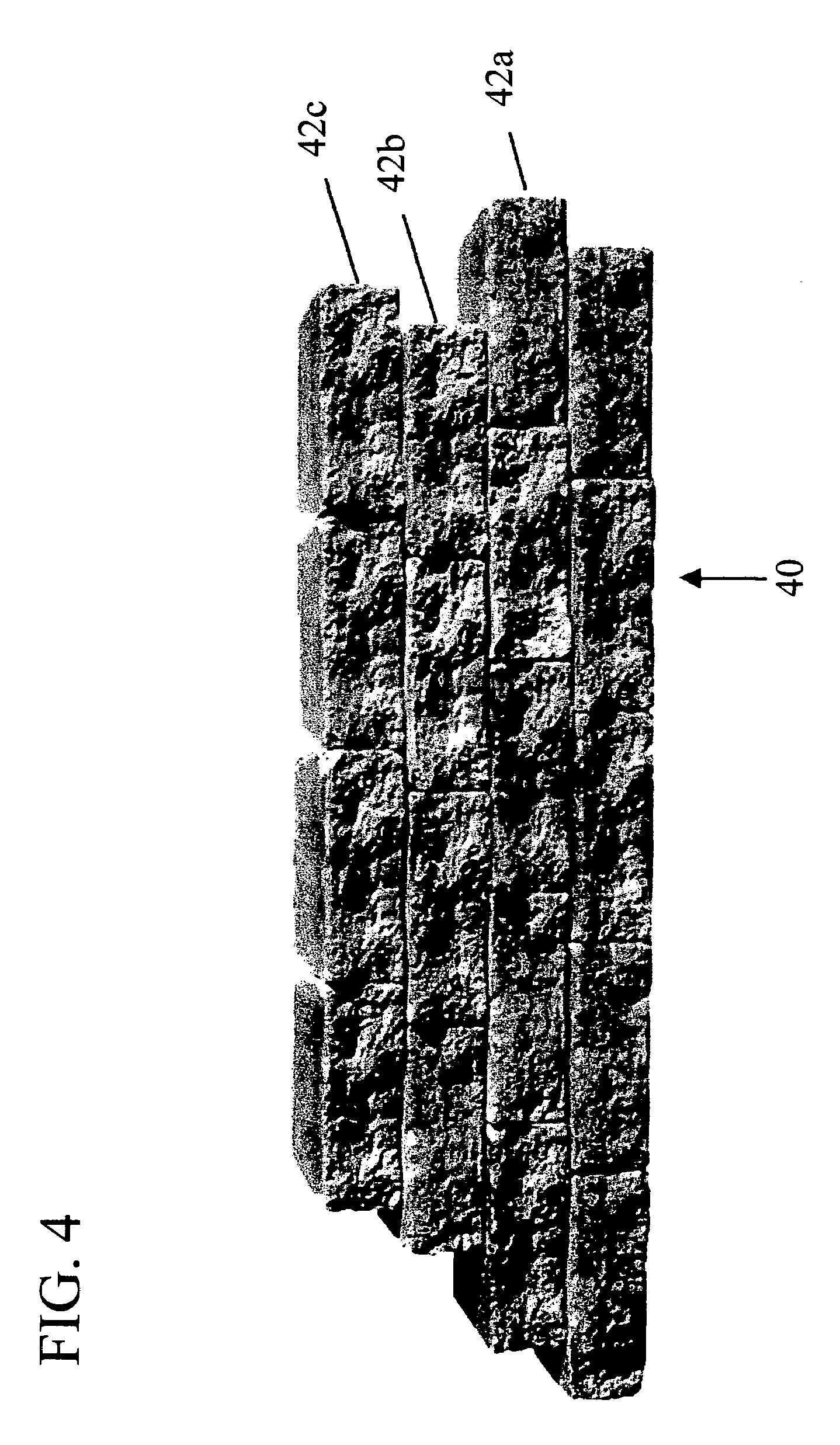 Mold assembly for manufacturing a masonry block