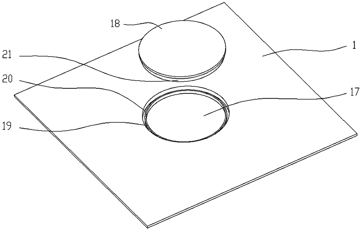 Electric heating table