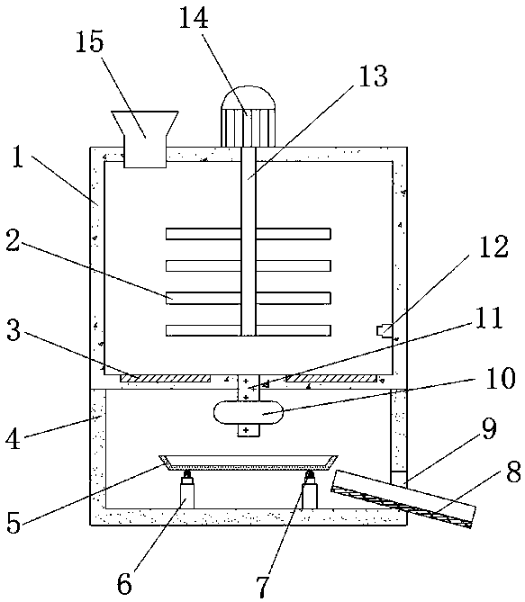 Automatic-metering feeder for non-woven fabric production