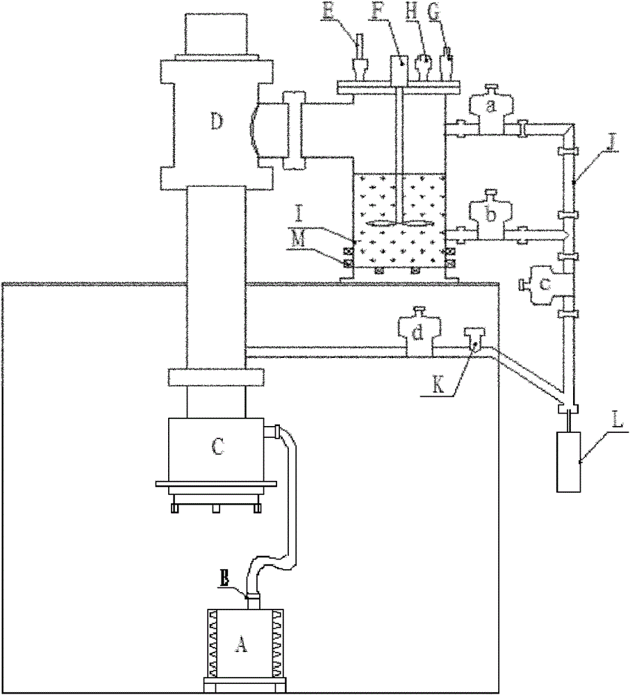 Alkali metal vacuum injecting device