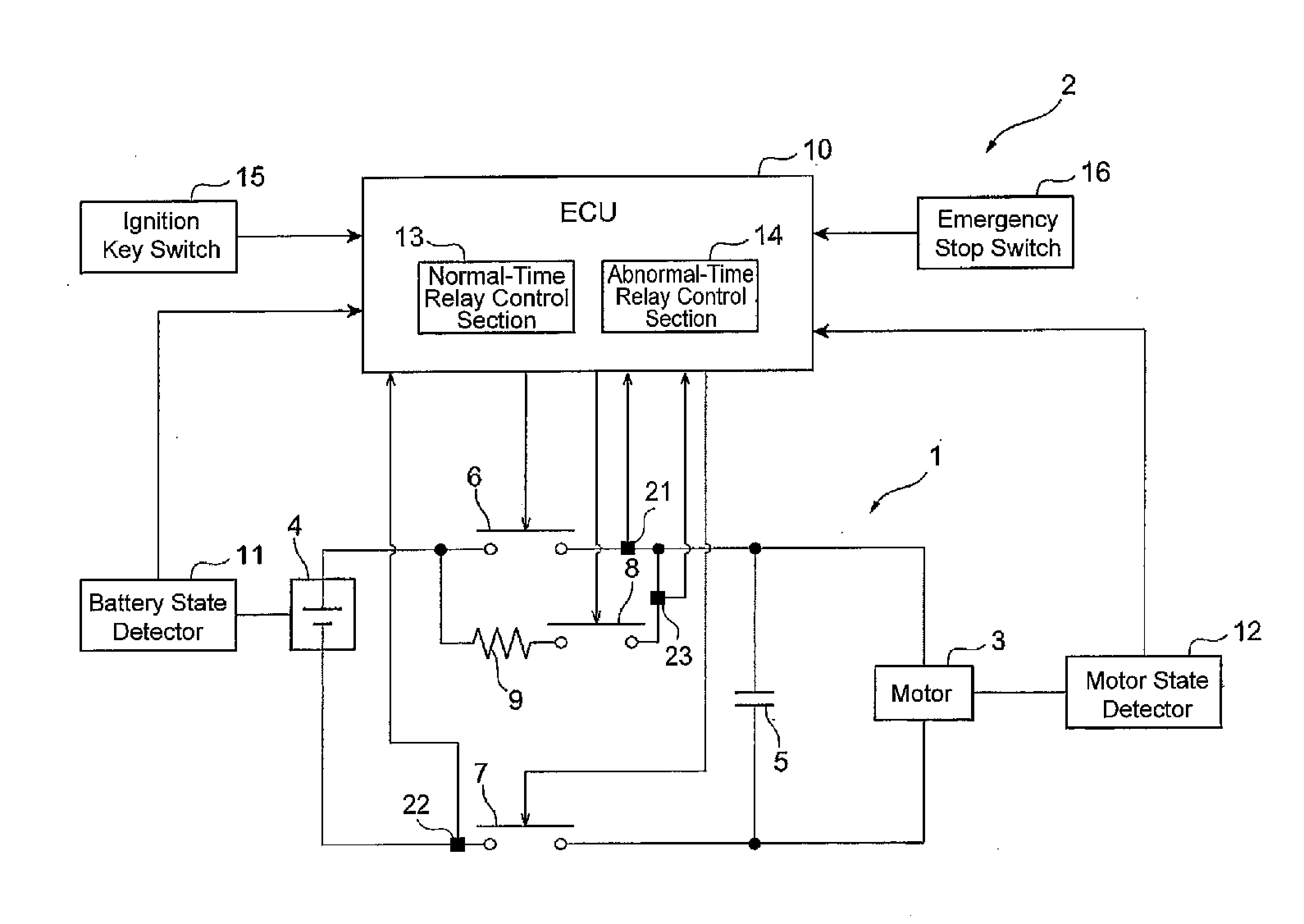Power supply control apparatus