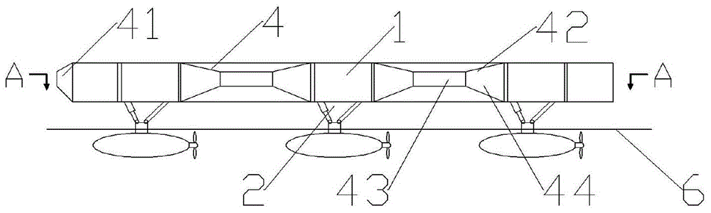 Combined type offshore platform