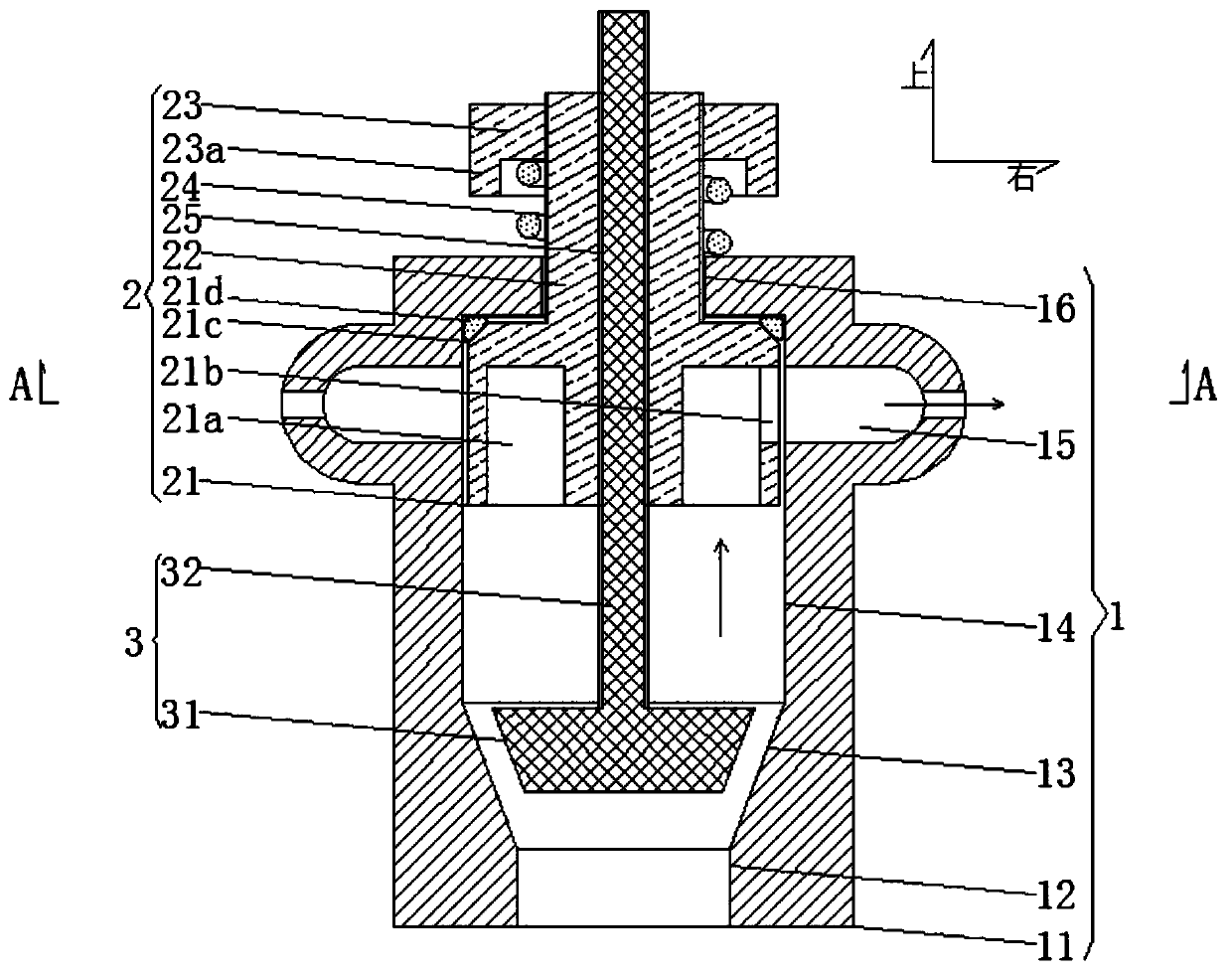 Adjustable spray irrigation faucet applicable to greenhouse