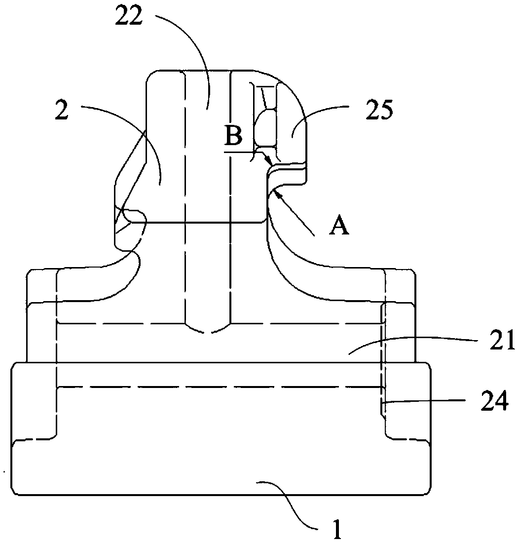 Coupler knuckle and hook for rail vehicles