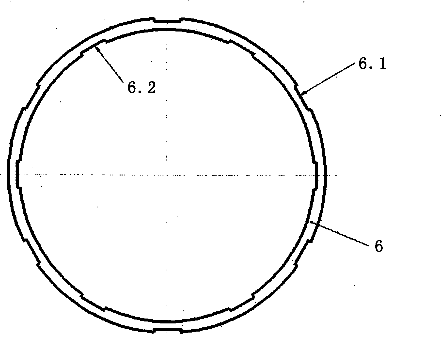 Designing method of high-speed ball bearing formed by sandwich integral damping outer circle