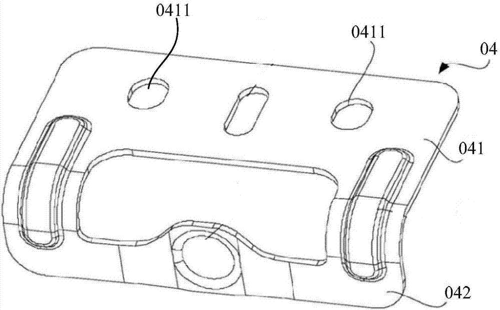 Adjusting mechanism of curved-surface reflection mirror in projector and projector