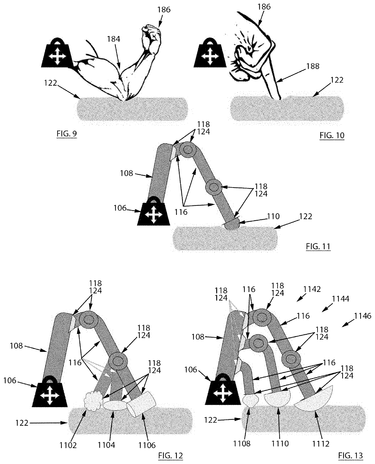 Treatment force application device