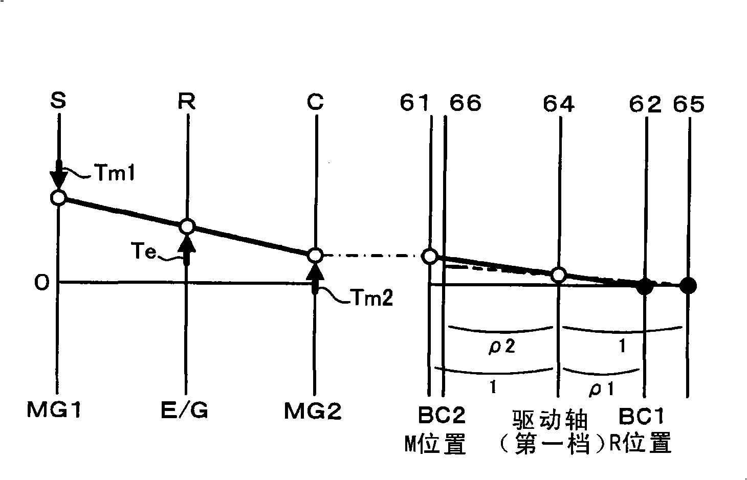 Power output apparatus and hybrid vehicle with power output apparatus