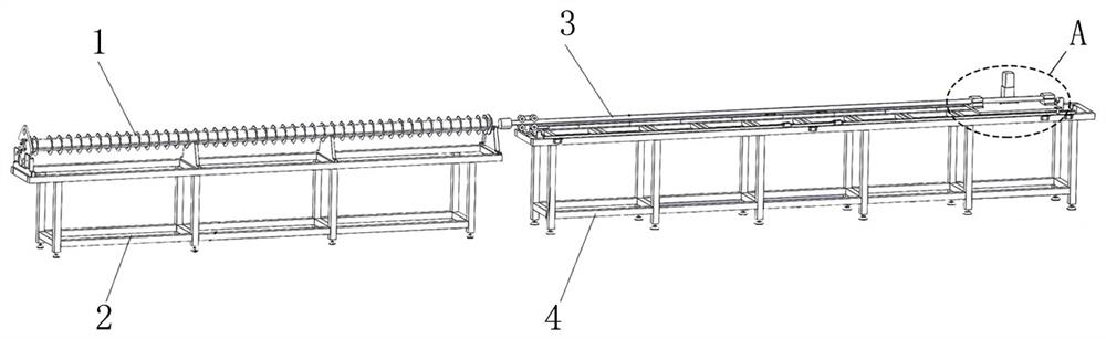 Detection system of rod position system