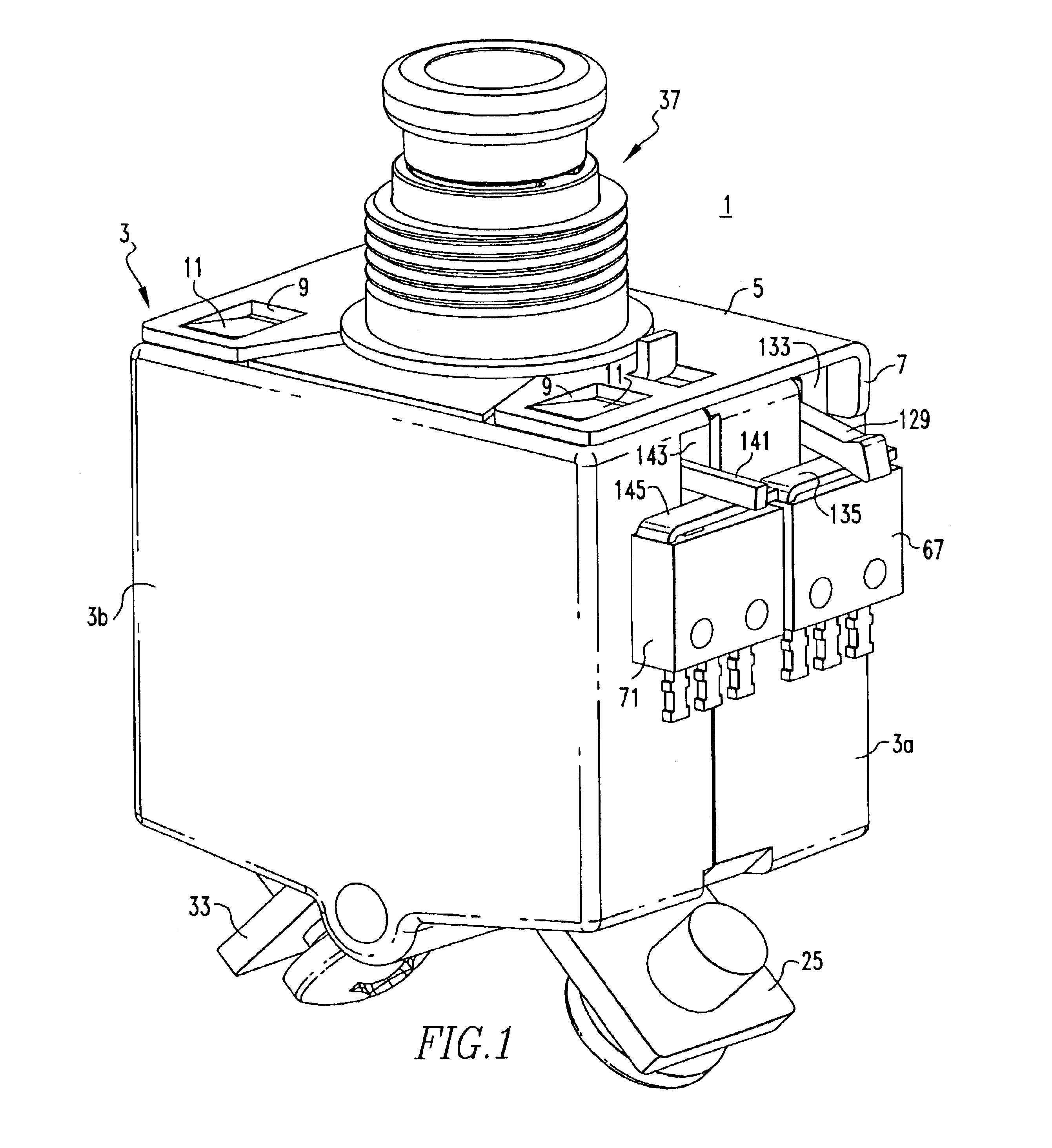 Circuit breaker with auxiliary switches and mechanisms for operating same